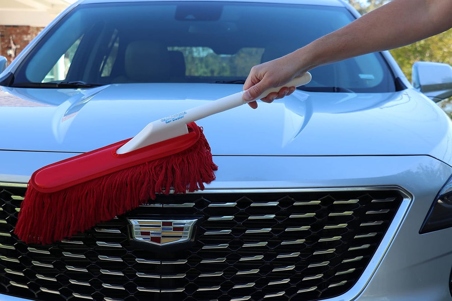 California Car Duster the Original Detailing Kit with Plastic Handle, Model Number: 62445, Red