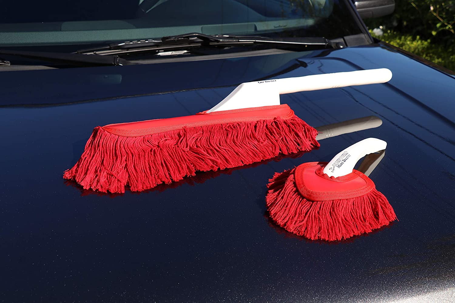 California Car Duster the Original Detailing Kit with Plastic Handle, Model Number: 62445, Red